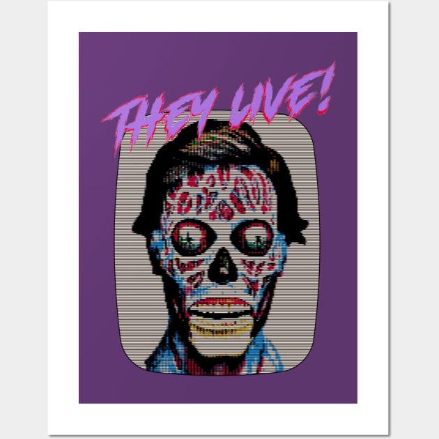 They Live! Wall Art by Cassio